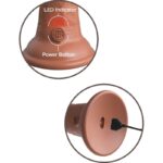 KING COCK - ÉLITE DILDO REALÍSTICO VIBRADOR & SILICONA 20.3 CM CARAMELO - Imagen 4