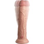 KING COCK - ÉLITE DILDO REALÍSTICO VIBRADOR & SILICONA CONTROL REMOTO 23 CM - Imagen 5