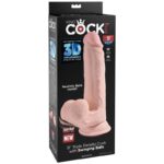 KING COCK - PLUS 3D DILDO SWINGING BALLS 20.3 CM - Imagen 7