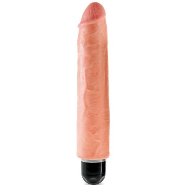 Imagen del artículo erótico KING COCK - VIBRADOR REALÍSTICO STIFFY 25.4 CM NATURAL de KING COCK en la sección JUGUETES BIENESTAR |Vibradores|Vibradores Realisticos de Millenial Sexshop.
