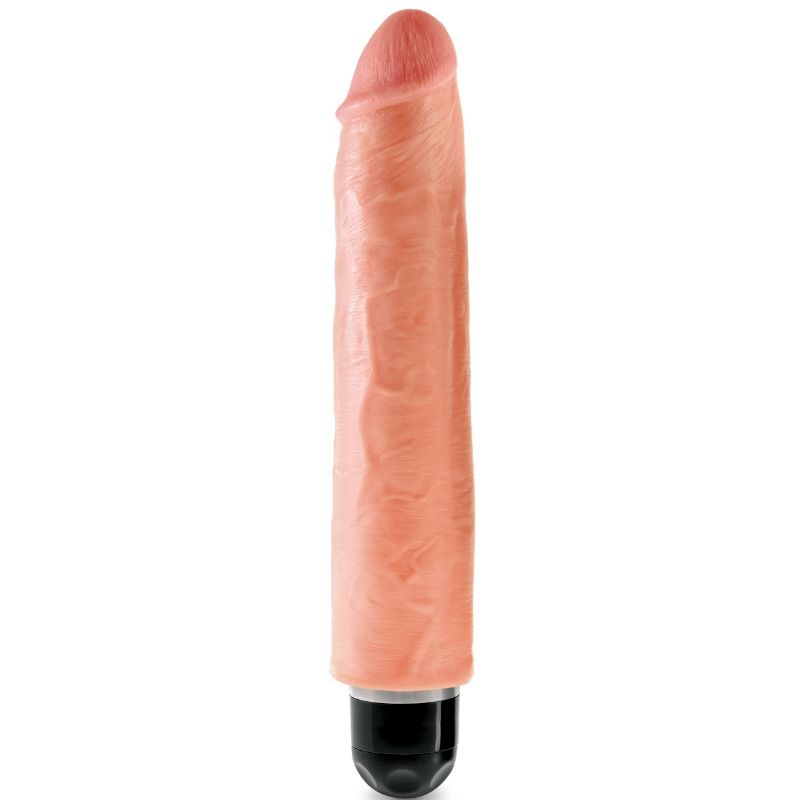 Imagen del artículo erótico KING COCK - VIBRADOR REALÍSTICO STIFFY 25.4 CM NATURAL de KING COCK en la sección JUGUETES BIENESTAR |Vibradores|Vibradores Realisticos de Millenial Sexshop.