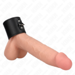Imagen del artículo erótico KINK - ANILLO PENE CUERO CON CIERRE A PRESIÓN 18 X 5 CM de KINK RING POWER en la sección BDSM & BONDAGE |Artículos BDSM|Anillas pene metal BDSM de Millenial Sexshop.