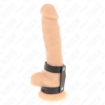 KINK - ANILLO PENE DOBLE POLIPIEL AJUSTABLE - Imagen 2