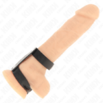KINK - ANILLO PENE DOBLE POLIPIEL AJUSTABLE - Imagen 3