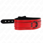 KINK - COLLAR AJUSTABLE ROJO VINO 37.5-49.5 CM X 5 CM - Imagen 2