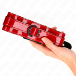 KINK - COLLAR AJUSTABLE ROJO VINO 37.5-49.5 CM X 5 CM - Imagen 4