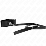 Imagen del artículo erótico KINK - COLLAR CON CORREA 116 CM CON TACHUELAS PLATEADAS MODELO 4 NEGRO AJUSTABLE 40-48 CM X 6 CM de KINK COLLAR & GAG en la sección BDSM & BONDAGE |Bondage|Collares de Millenial Sexshop.