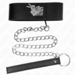 KINK - COLLAR CON CORREA 65 CM ANCHO NEGRO AJUSTABLE 33.5-41 CM X 5 CM - Imagen 4