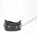 KINK - COLLAR CON CORREA 65 CM CON RESTRICCIONES NEGRO AJUSTABLE 36-42 CM X 5.5 CM - Imagen 2