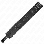 KINK - COLLAR CON CORREA 65 CM CON RESTRICCIONES NEGRO AJUSTABLE 36-42 CM X 5.5 CM - Imagen 6