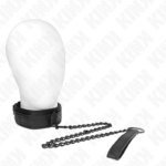 Imagen del artículo erótico KINK - COLLAR CON CORREA 78 CM BONDAGE DE NEOPRENO MODELO 2 AJUSTABLE 37.5 X 49.5 CM de KINK COLLAR & GAG en la sección BDSM & BONDAGE |Bondage|Collares de Millenial Sexshop.
