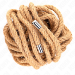 Imagen del artículo erótico KINK - CUERDA DE CÁÑAMO 5 METROS CON CABEZA DE METAL de KINK ROPE ARTS en la sección BDSM & BONDAGE |Bondage|Cuerdas de Millenial Sexshop.