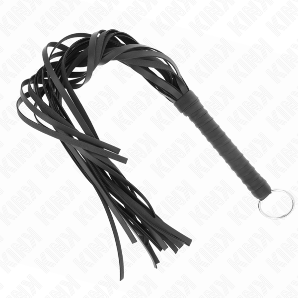 Imagen del artículo erótico KINK - LÁTIGO CON ANILLO 65 CM de KINK IMPACT & TOUCH en la sección BDSM & BONDAGE |Artículos BDSM|Látigos BDSM de Millenial Sexshop.