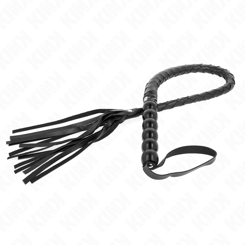 Imagen del artículo erótico KINK - LÁTIGO DE SERPIENTE CON AGARRE DE BOLAS 80 CM de KINK IMPACT & TOUCH en la sección BDSM & BONDAGE |Artículos BDSM|Látigos BDSM de Millenial Sexshop.