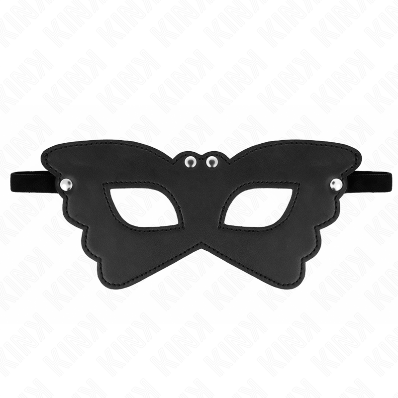 Imagen del artículo erótico KINK - MÁSCARA DE POLIPIEL FORMA MARIPOSA 20 x 9 CM de KINK MASKED ALLURE en la sección BDSM & BONDAGE |Bondage|Máscaras de Millenial Sexshop.
