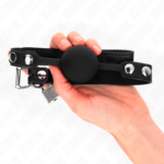 KINK - MORDAZA DE BOLA 4 CM DE SILICONA MODELO 1 CON CANDADO 60 x 2 CM - Imagen 3