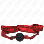 KINK - MORDAZA DE BOLA 4.5 CM DE SILICONA SCANDAL MODELO 2 146 x 4 CM - Imagen 4