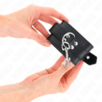 KINK - MUÑEQUERAS CON TACHUELAS NEGRO 35 X 6 CM - Imagen 4