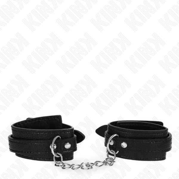 Imagen del artículo erótico KINK - MUÑEQUERAS ESTILO SERPIENTE NEGRO AJUSTABLE 20-28 CM X 5.4 CM de KINK WRIST RESTRAINT en la sección BDSM & BONDAGE |Bondage|Esposas de fijación de Millenial Sexshop.