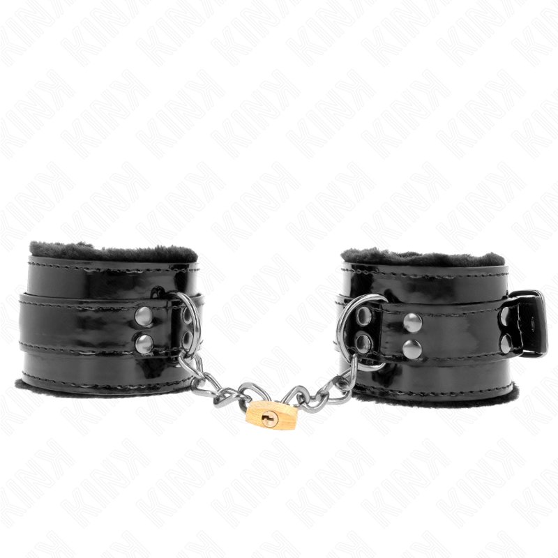 Imagen del artículo erótico KINK - MUÑEQUERAS LIGERAS CON CIERRE DE COBRE AJUSTABLE 17-29 CM X 5.5 CM de KINK WRIST RESTRAINT en la sección BDSM & BONDAGE |Bondage|Esposas de fijación de Millenial Sexshop.