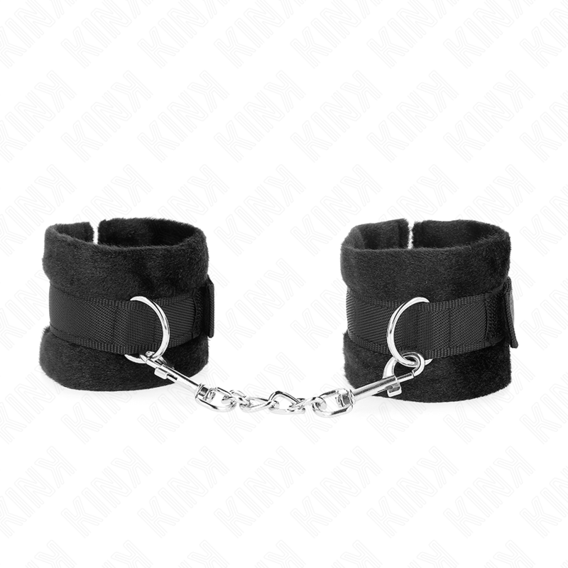 Imagen del artículo erótico KINK - MUÑEQUERAS PARA PRINCIPIANTES NEGRO 30 X 7 CM de KINK WRIST RESTRAINT en la sección BDSM & BONDAGE |Bondage|Esposas de fijación de Millenial Sexshop.