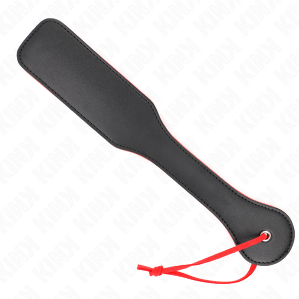 Imagen del artículo erótico KINK - PALA DE DOS CARAS ROJO Y NEGRO 32 X 6 CM de KINK IMPACT & TOUCH en la sección BDSM & BONDAGE |Artículos BDSM|Palas BDSM de Millenial Sexshop.