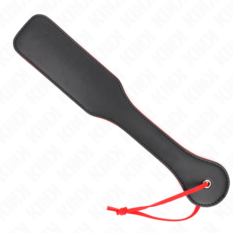 Imagen del artículo erótico KINK - PALA DE DOS CARAS ROJO Y NEGRO 32 X 6 CM de KINK IMPACT & TOUCH en la sección BDSM & BONDAGE |Artículos BDSM|Palas BDSM de Millenial Sexshop.