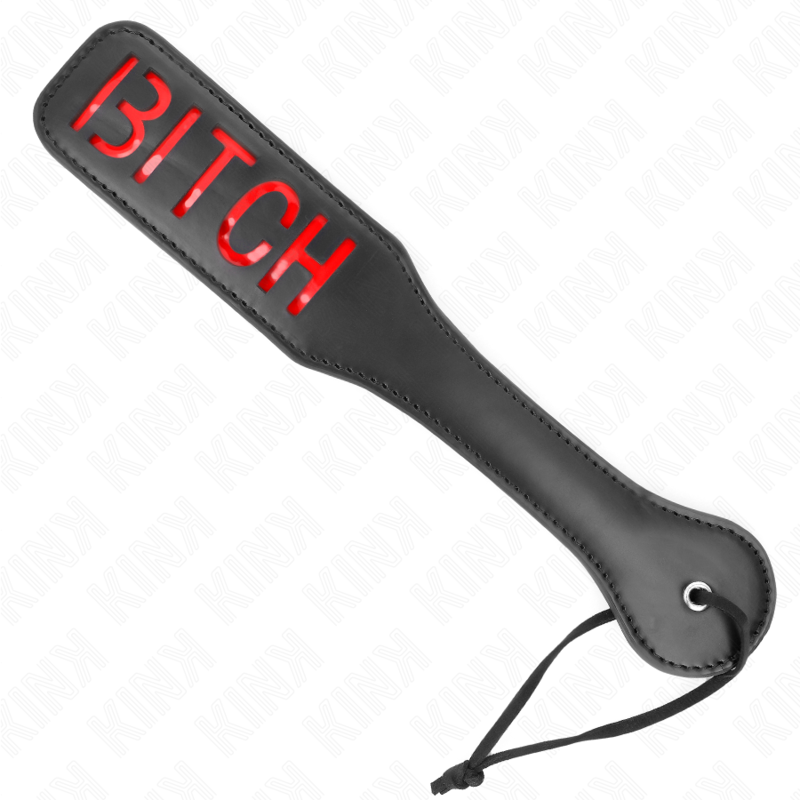 Imagen del artículo erótico KINK - PALA ESQUINA REDONDA BITCH 32 X 6 CM de KINK IMPACT & TOUCH en la sección BDSM & BONDAGE |Artículos BDSM|Palas BDSM de Millenial Sexshop.