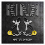 KINK - PINZAS PARA PEZONES CON COLGANTE DE CASCABEL DORADO 6 CM - Imagen 5