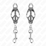 Imagen del artículo erótico KINK - PINZAS PARA PEZONES ESTILO JAPONÉS CON GANCHOS de KINK NIPPLE GRIP en la sección BDSM & BONDAGE |Artículos BDSM|Pinzas Pezones BDSM de Millenial Sexshop.
