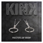 KINK - PINZAS PARA PEZONES FINA CON ARO PLATEADO 7 CM - Imagen 5