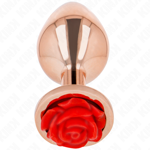 Imagen del artículo erótico KINK - PLUG ANAL ORO ROSADO ROSA ROJA S de KINK PLEASURE PLUGS en la sección BDSM & BONDAGE |Artículos BDSM|Plug Anal BDSM de Millenial Sexshop.