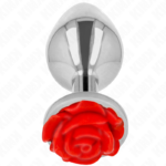 Imagen del artículo erótico KINK - PLUG ANAL ROSA ROJA TALLA L de KINK PLEASURE PLUGS en la sección BDSM & BONDAGE |Artículos BDSM|Plug Anal BDSM de Millenial Sexshop.