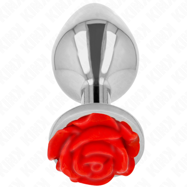 Imagen del artículo erótico KINK - PLUG ANAL ROSA ROJA TALLA L de KINK PLEASURE PLUGS en la sección BDSM & BONDAGE |Artículos BDSM|Plug Anal BDSM de Millenial Sexshop.