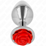 Imagen del artículo erótico KINK - PLUG ANAL ROSA ROJA TALLA M de KINK PLEASURE PLUGS en la sección BDSM & BONDAGE |Artículos BDSM|Plug Anal BDSM de Millenial Sexshop.