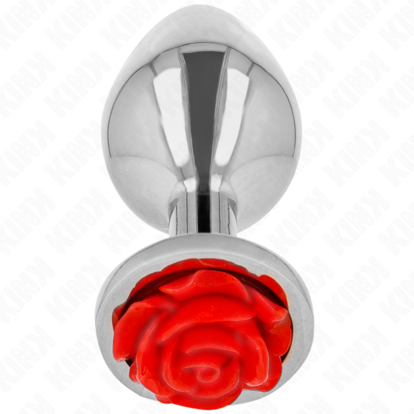 Imagen del artículo erótico KINK - PLUG ANAL ROSA ROJA TALLA M de KINK PLEASURE PLUGS en la sección BDSM & BONDAGE |Artículos BDSM|Plug Anal BDSM de Millenial Sexshop.