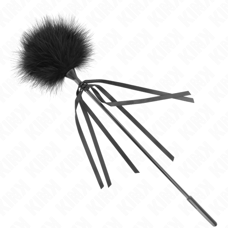Imagen del artículo erótico KINK - PLUMAS PARA COSQUILLAS CON LAZO 35 CM de KINK IMPACT & TOUCH en la sección BDSM & BONDAGE |Bondage|Plumas de Millenial Sexshop.