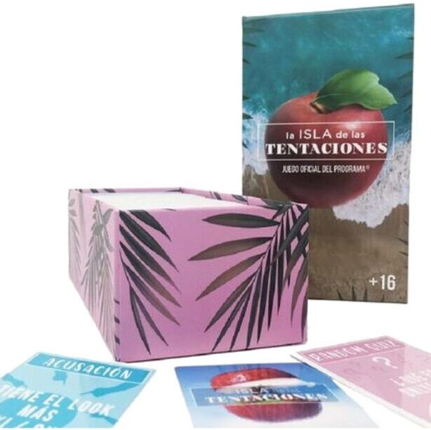 LA ISLA DE LAS TENTACIONES - JUEGO DE CARTAS OFICIAL - ES-MillenialSexshop-LA ISLA DE LAS TENTACIONES Imagen del artículo erótico LA ISLA DE LAS TENTACIONES - JUEGO DE CARTAS OFICIAL - ES de LA ISLA DE LAS TENTACIONES en la sección JUEGOS |Juegos de cartas de Millenial Sexshop.