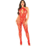 Imagen del artículo erótico LEG AVENUE - BODYSTOCKING DE REJILLA CON ESTAMPADO DE FLORES ROJO TALLA ÚNICA de LEG AVENUE BODYSTOCKINGS en la sección MODA & LENCERÍA|Lencería Mujer|Lencería Picante|Bodystocking de Millenial Sexshop.