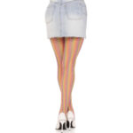 LEG AVENUE - MEDIAS DE CROCHET MULTICOLOR - Imagen 2