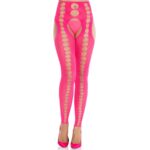 Imagen del artículo erótico LEG AVENUE - MEDIAS OPACAS SIN TIRANTES Y COSTURAS ROSA NEÓN de LEG AVENUE HOSIERY en la sección MODA & LENCERÍA|Lencería Mujer|Lencería Sexy|Medias de Millenial Sexshop.