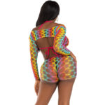 LEG AVENUE - SET TRES PIEZAS MULTICOLOR - Imagen 2