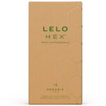 Imagen del artículo erótico LELO - HEX ORGANIC PRESERVATIVO CAJA 12 UDS de LELO en la sección PRESERVATIVOS |Todos los tamaños de cajas|Cajas de 4 a 24 de Millenial Sexshop.