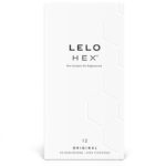 Imagen del artículo erótico LELO - HEX PRESERVATIVO CAJA 12 UDS de LELO en la sección PRESERVATIVOS |Puntos y Estrías de Millenial Sexshop.