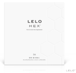 Imagen del artículo erótico LELO - HEX PRESERVATIVO CAJA 36 UDS de LELO en la sección PRESERVATIVOS |Puntos y Estrías de Millenial Sexshop.