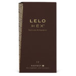 Imagen del artículo erótico LELO - HEX PRESERVATIVO RESPECT XL 12 PACK de LELO en la sección PRESERVATIVOS |Todas las tallas|Tamaño XL (Grandes) de Millenial Sexshop.