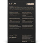 LELO - HUGO 2 MASAJEADOR DE PROSTATA CONTROL REMOTO NEGRO - Imagen 4