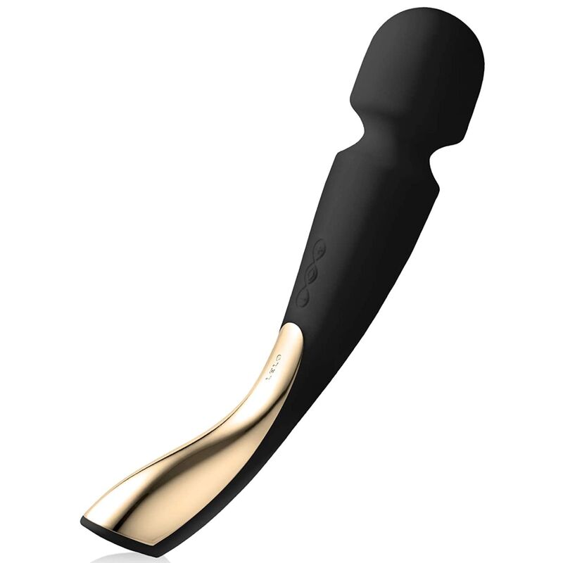 Imagen del artículo erótico LELO - MASAJEADOR SMART MEDIUM WAND 2 NEGRO de LELO en la sección JUGUETES BIENESTAR |Juguetes para Mujeres|Estimuladores|Masajeadores de Millenial Sexshop.