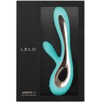 LELO - SORAYA 2 VIBRADOR RABBIT VERDE AGUA - Imagen 3