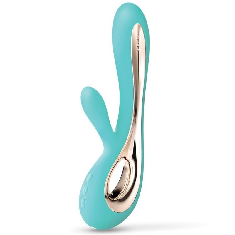 Imagen del artículo erótico LELO - SORAYA 2 VIBRADOR RABBIT VERDE AGUA de LELO en la sección JUGUETES BIENESTAR |Juguetes para Mujeres|Estimuladores|Para Clítoris de Millenial Sexshop.